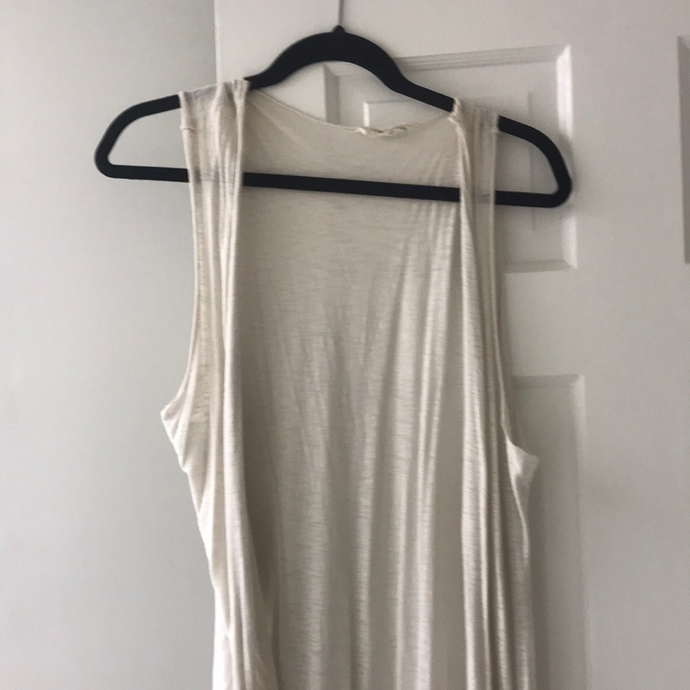 MOLLY GREEN LONG OPEN VEST